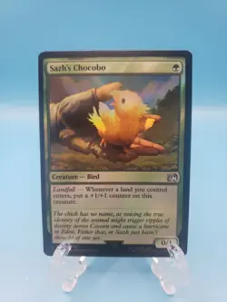 MTG Final Fantasy *FOIL* U Sazh's Chocobo #0200 - Image 1