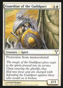 Guardian of the Guildpact - Medium Play MTG Dissension - Image 1