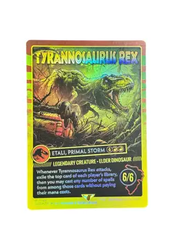 MTG Foil Etali, Primal Storm/Tyrannosaurus Rex Secret Lair Drop #1389 - Image 1