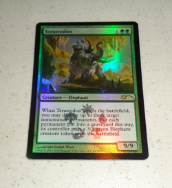 ~1x Terastodon FOIL Promo x1 ~LP~ Magic the Gathering MTG~ - Image 1