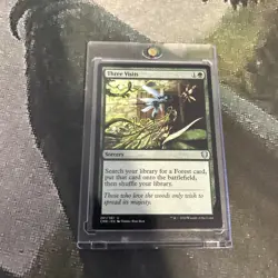 MTG Three Visits - Commander Legends (CMR) #261 Magic the Gathering - Image 3