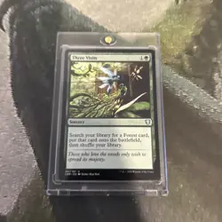 MTG Three Visits - Commander Legends (CMR) #261 Magic the Gathering - Image 4