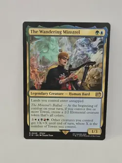 The Wandering Minstrel #0249 R Final Fantasy MTG - Image 1