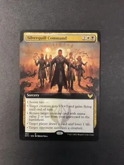 Silverquill Command - Strixhaven - Extended Art - MTG - MAGIC THE GATHERING - Image 1