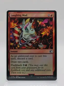 Laughing Mad (FOIL) C #143 MTG Final Fantasy FIN EN NM Magic FF6 FFVI Kefka - Image 1