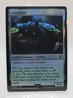 Iron Giant (FOIL) C #260 MTG Final Fantasy FIN EN NM FF15 FFXV - Image 1