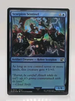 Scorpion Sentinel (FOIL) C #72 MTG Final Fantasy FIN EN NM FF7 FFVII - Image 1