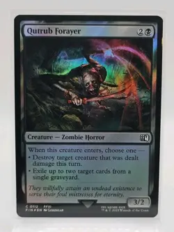 Qutrub Forayer (FOIL) C #112 MTG Final Fantasy FIN EN NM Magic FF11 FFXI - Image 1