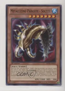 Metallizing Parasite - Soltite 1st Ed. YuGiOh Abyss Rising #ABYR-EN034 4y7 - Image 1