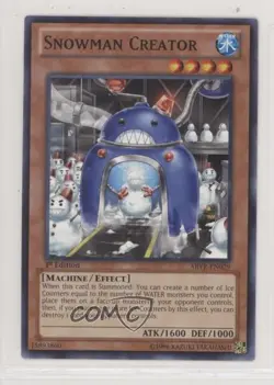 Snowman Creator 1st Ed. YuGiOh Abyss Rising #ABYR-EN029 4y7 - Image 1