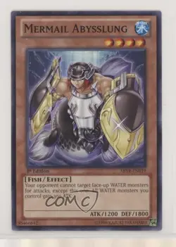 Mermail Abysslung 1st Ed. YuGiOh Abyss Rising #ABYR-EN019 4y7 - Image 1