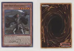 SR - Ignoble Knight of Black Laundsallyn 1st Ed. YuGiOh Abyss Rising 4y7 - Image 3