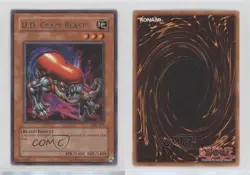 DD Crazy Beast Unlimited YuGiOh Magician's Force #MFC-019 2003 0po4 - Image 3