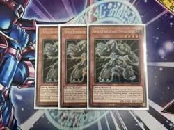 Weathering Soldier BLAR-EN005 | Yugioh! 1st Edition Secret Rare Playset (x3) - Image 1