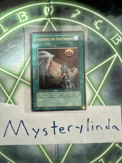 Yugioh Cunning Of The Six Samurai GLAS-EN061 Ultimate Rare 1st Ed NM GERMAN - Image 1