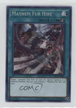 Mayhem Fur Hire SE Unlimited YuGiOh Dark Saviors #DASA-EN025 0v7a - Image 1