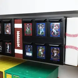 Card Catalogue 6 Drawer Black New - Image 4