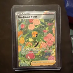 Gardenia’s Vigor Crown Zenith Trainer Card - Pokemon - Image 1