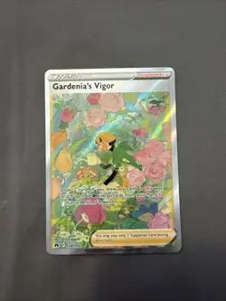 Gardenia’s Vigor Crown Zenith Trainer Card - Pokemon - Image 1