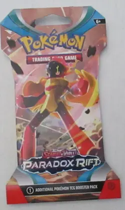 New Pokemon Trading Cards Scarlet & Violet Paradox Rift 10 Card Pack - Image 1