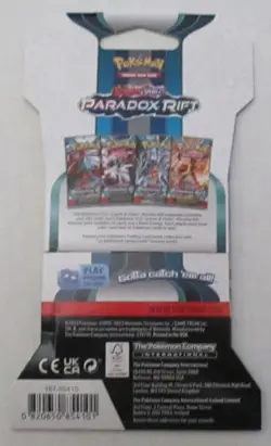 New Pokemon Trading Cards Scarlet & Violet Paradox Rift 10 Card Pack - Image 2