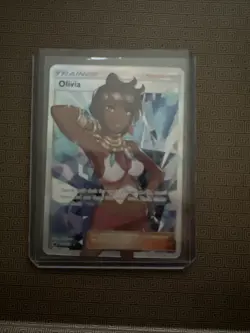 Pokemon TCG Olivia Crimson Invasion Holo Full Art Ultra Rare Card 111/111 NM/M - Image 1