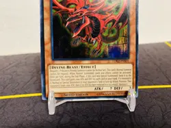 LDK2-ENS01 Slifer The Sky Dragon Ultra Rare Limited Edition YuGiOh Card - Image 5