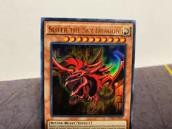 LDK2-ENS01 Slifer The Sky Dragon Ultra Rare Limited Edition YuGiOh Card - Image 4