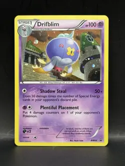 Pokemon TCG 2012 Black Star Promo Drifblim - BW64 Galaxy Holofoil Card - Image 1