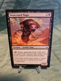 MTG Magic the Gathering Desiccated Naga Card Amonkhet MTG - Image 1