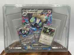 Pokemon Grafaiai ex SVPEN 100 Jumbo Card Promo Set Shroodle SVPEN 099 2024 Holo - Image 1