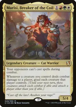 Marisi, Breaker of the Coil - Foil Commander 2019 LP MTG - Image 1