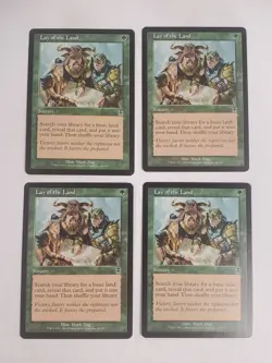 MTG Playset 4x Lay of the Land (Apocalypse/Green/C) - BGM - Image 1