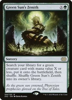 Green Sun's Zenith - Foil 2XM LP MTG - Image 1