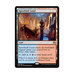 WOTC MTG Kaladesh Spirebluff Canal (R) NM - Image 1