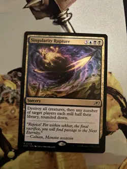 1x Singularity Rupture MTG Edge of Eternities Rare Nonfoil NM - Image 1