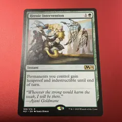 MTG - HEROIC INTERVENTION - M21/Core Set 2021 (R) - Image 1