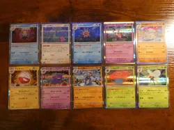 Pokemon Scarlet & Violet 151 (Japanese) Rare and SR Lot of 11 Cards NM - Image 1