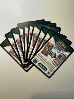Pokemon TCG Live Code Cards: 10x White Flare SENT VIA EBAY MESSAGING x10 - Image 1
