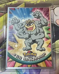 1999 Topps Pokemon TV Animation Edition Series 1 Machamp #68 - Image 1