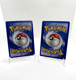 Base Set Red Cheeks Pikachu Shadowless Lot Of 2 Pokemon Cards 58/102 - Image 2