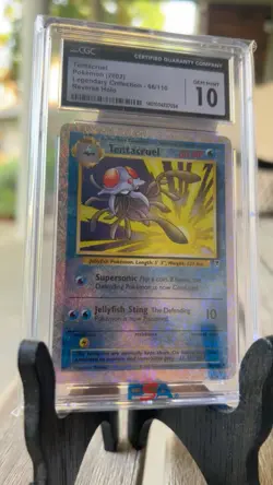2002 Pokemon Legendary Collection Tentacruel Reverse Holo CGC 10 PSA - Image 1