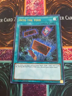 Yugioh Into the Void BLLR-EN074 Ultra Rare 1st Edition Near Mint - Image 1