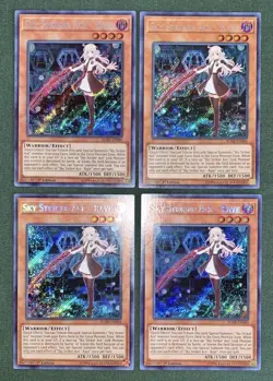 Yugioh 1xCopy Sky Striker Ace Raye BLHR-EN089 Secret Rare 1st Ed NM w/Tracking - Image 1
