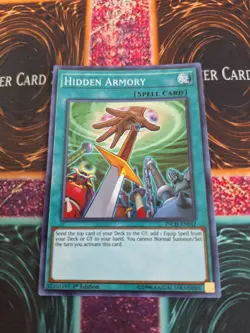 Yugioh Hidden Armory INCH-EN042 Super Rare 1st Edition Near Mint - Image 1