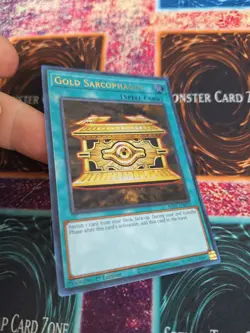 Yugioh Gold Sarcophagus RA02-EN052 Ultra Rare 1st Edition Near Mint - Image 2
