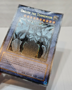 Obelisk the Tormentor GBI-002 Ultra Rare Promo Yugioh 7140 - Image 3