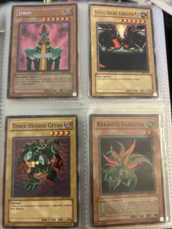 YUGIOH COMPLETE SET! PSV - 105 CARDS - NOT 1ST ED - GOOD TO NM, JINZO - Image 1
