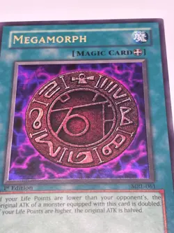 Yugioh Megamorph MRL-061 Ultra Rare 1st Ed NM - Image 1