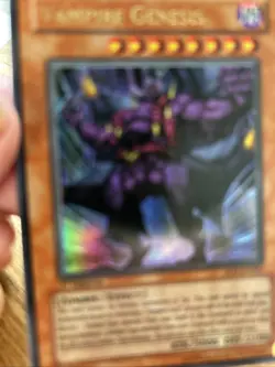 Vampire Genesis Ultra Rare 1st Edition Yugioh! SD2-EN001 - Image 2